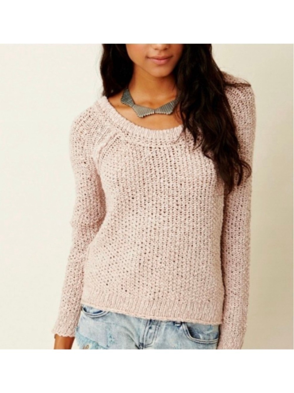 Free People Sahara Star Sweater Size S